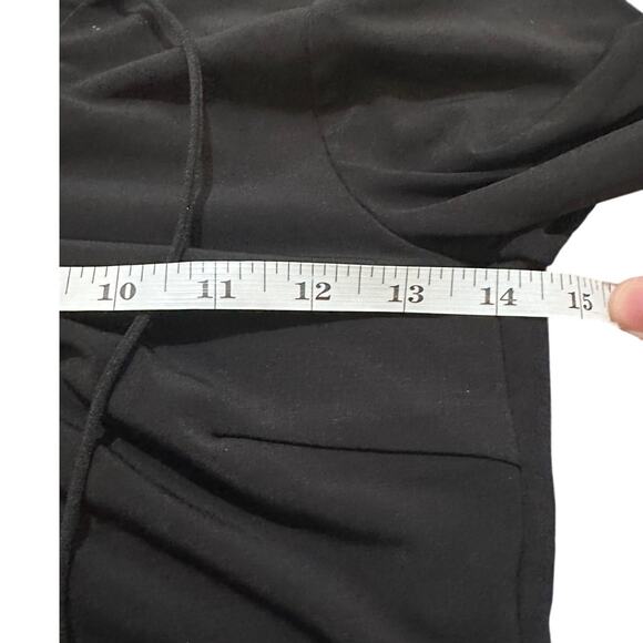 I.AM.GIA Sapphira Lace-Up Top Long Sleeve Y2K 90s It Girl Black, size M - Picture 8 of 10